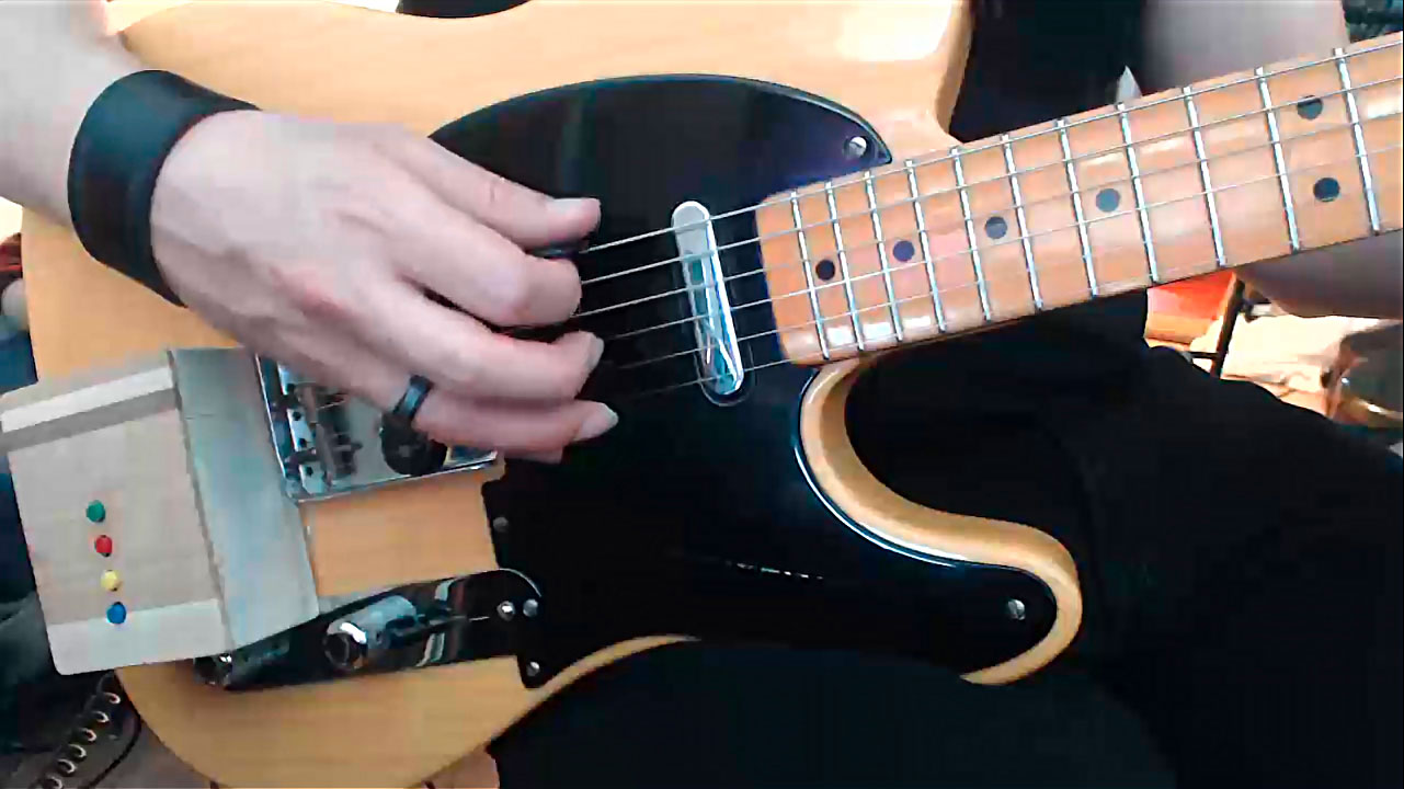 V.J.'s Fender Telecaster 52 Reissue with T4RS and Les Paulverizer